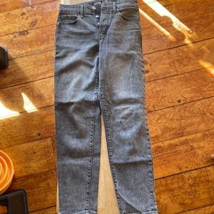 Old navy high rise straight size 2 jeans